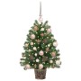 Árbol de Navidad artificial con 150 LED Verde 65 cm PE y PVC
