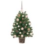Árbol de Navidad artificial con 150 LED Verde 65 cm PE y PVC