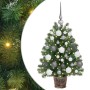 Árbol de Navidad artificial con 150 LED Verde 65 cm PE y PVC