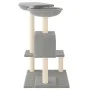 Katzenkratzbaum mit hellgrauen Pfosten 82 cm von vidaXL, Katzenmöbel - Ref: Foro24-171760, Preis: 41,90 €, Rabatt: %