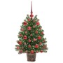 Árbol de Navidad artificial con 150 LED Verde 75 cm PE y PVC