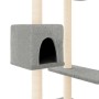 Cat scratcher with light gray posts 82 cm by vidaXL, Cat furniture - Ref: Foro24-171760, Price: 42,56 €, Discount: %