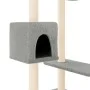 Katzenkratzbaum mit hellgrauen Pfosten 82 cm von vidaXL, Katzenmöbel - Ref: Foro24-171760, Preis: 41,90 €, Rabatt: %