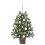 Árbol de Navidad artificial con 150 LED Verde 75 cm PE y PVC