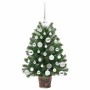 Árbol de Navidad artificial con 150 LED Verde 75 cm PE y PVC