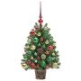 Árbol de Navidad artificial con 150 LED Verde 75 cm PE y PVC