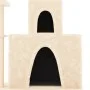 Cat scratching post with cream sisal posts 83 cm by vidaXL, Cat furniture - Ref: Foro24-171765, Price: 45,86 €, Discount: %