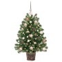 Árbol de Navidad artificial con 150 LED Verde 90 cm PE y PVC