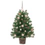 Árbol de Navidad artificial con 150 LED Verde 90 cm PE y PVC