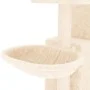 Cat scratching post with cream sisal posts 83 cm by vidaXL, Cat furniture - Ref: Foro24-171765, Price: 45,86 €, Discount: %