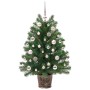 Árbol de Navidad artificial con 150 LED Verde 95 cm PE y PVC