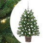 Árbol de Navidad artificial con 150 LED Verde 95 cm PE y PVC