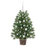 Árbol de Navidad artificial con 150 LED Verde 95 cm PE y PVC