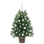 Árbol de Navidad artificial con 150 LED Verde 95 cm PE y PVC