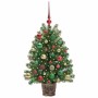 Árbol de Navidad artificial con 150 LED Verde 95 cm PE y PVC