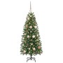 Árbol de Navidad artificial con 150 LED Verde 120 cm PE y PVC
