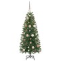 Árbol de Navidad artificial con 150 LED Verde 120 cm PE y PVC