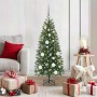 Árbol de Navidad artificial con 150 LED Verde 120 cm PE y PVC
