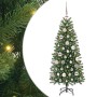 Árbol de Navidad artificial con 150 LED Verde 120 cm PE y PVC