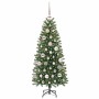 Árbol de Navidad artificial con 150 LED Verde 120 cm PE y PVC