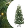 Árbol de Navidad artificial con 150 LED Verde 120 cm PE y PVC