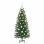 Árbol de Navidad artificial con 150 LED Verde 120 cm PE y PVC