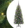Árbol de Navidad artificial con 150 LED Verde 120 cm PE y PVC