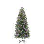 Árbol de Navidad artificial con 150 LED Verde 120 cm PE y PVC