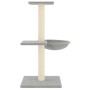 Katzenkratzbaum mit hellgrauen Sisalpfosten 72 cm von vidaXL, Katzenmöbel - Ref: Foro24-171769, Preis: 23,11 €, Rabatt: %