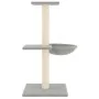 Katzenkratzbaum mit hellgrauen Sisalpfosten 72 cm von vidaXL, Katzenmöbel - Ref: Foro24-171769, Preis: 24,79 €, Rabatt: %