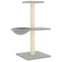 Katzenkratzbaum mit hellgrauen Sisalpfosten 72 cm von vidaXL, Katzenmöbel - Ref: Foro24-171769, Preis: 23,11 €, Rabatt: %