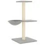 Katzenkratzbaum mit hellgrauen Sisalpfosten 72 cm von vidaXL, Katzenmöbel - Ref: Foro24-171769, Preis: 24,79 €, Rabatt: %
