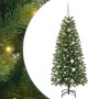 Árbol de Navidad artificial con 150 LED Verde 150 cm PE y PVC
