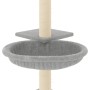 Katzenkratzbaum mit hellgrauen Sisalpfosten 72 cm von vidaXL, Katzenmöbel - Ref: Foro24-171769, Preis: 23,11 €, Rabatt: %