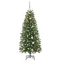 Árbol de Navidad artificial con 150 LED Verde 150 cm PE y PVC