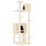 Cat scratching post with cream sisal posts 154 cm by vidaXL, Cat furniture - Ref: Foro24-171771, Price: 66,36 €, Discount: %
