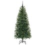 Árbol de Navidad artificial con 150 LED Verde 150 cm PE y PVC