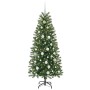 Árbol de Navidad artificial con 150 LED Verde 150 cm PE y PVC