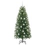 Árbol de Navidad artificial con 150 LED Verde 150 cm PE y PVC