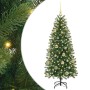 Árbol de Navidad artificial con 150 LED Verde 150 cm PE y PVC