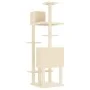Cat scratching post with cream sisal posts 154 cm by vidaXL, Cat furniture - Ref: Foro24-171771, Price: 66,36 €, Discount: %