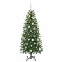 Árbol de Navidad artificial con 150 LED Verde 150 cm PE y PVC