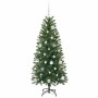 Árbol de Navidad artificial con 150 LED Verde 150 cm PE y PVC