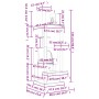 Katzenkratzbaum mit cremefarbenen Sisalstämmen, 154 cm von vidaXL, Katzenmöbel - Ref: Foro24-171771, Preis: 64,77 €, Rabatt: %