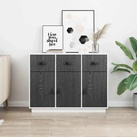 Láminas autoadhesivas muebles 2 uds PVC madera oscura 500x90 cm