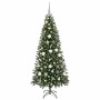 Árbol de Navidad artificial con 300 LED Verde 180 cm PE y PVC