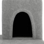 Cat scratching post with light gray sisal posts 154 cm by vidaXL, Cat furniture - Ref: Foro24-171772, Price: 64,64 €, Discoun...