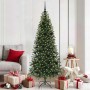 Árbol de Navidad artificial con 300 LED Verde 180 cm PE y PVC