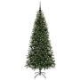 Árbol de Navidad artificial con 300 LED Verde 180 cm PE y PVC