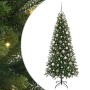 Árbol de Navidad artificial con 300 LED Verde 180 cm PE y PVC
